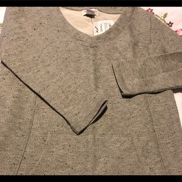 LIZ Claiborne Weekend NWT  KANGAROO POCKET TUNIC - Picture 7 of 8